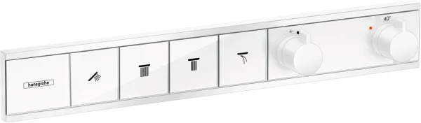 Термостатический смеситель встраиваемый Hansgrohe RainSelect 15382700, для душа, белый матовый Sancos — Оригинал