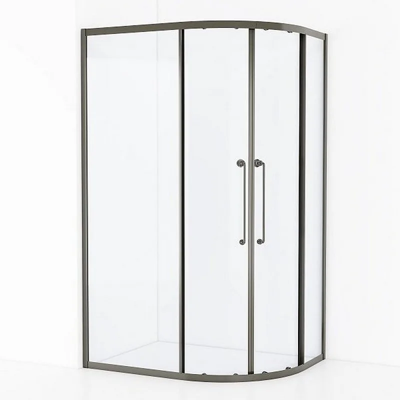 Душевой уголок Cezares Relax RELAX-304-RH-2-120/90-C-GM 120x90, профиль оружейная сталь Sancos — официальный сайт