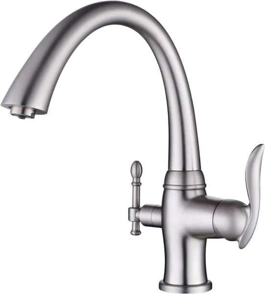 Смеситель для кухни Zorg Sanitary ZR 340 YF Satin Sancos — Оригинал