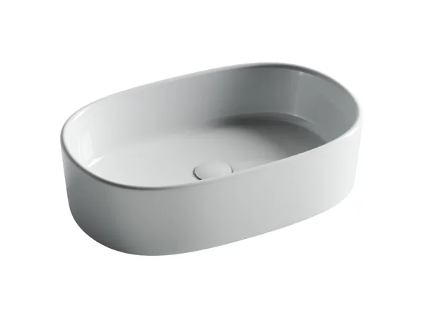Накладная раковина Ceramicanova Element CN6075 белая глянцевая Sancos — Оригинал