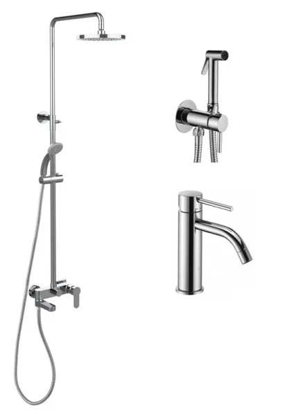 Комплект для ванной Paffoni Light KITZCOL632CR71 хром Sancos — Оригинал