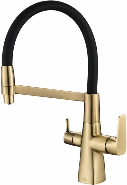 Смеситель для кухни Steel Hammer SH 818-6 BRONZE Sancos — Оригинал