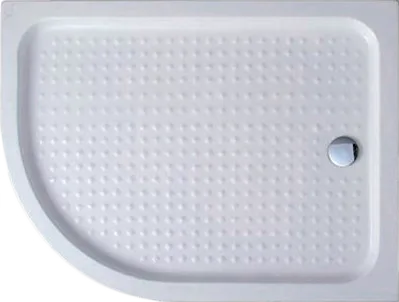 Поддон для душа Cezares Tray TRAY-A-RH-120/90-550-15-W-R R120х90 R, с сифоном Sancos — Оригинал