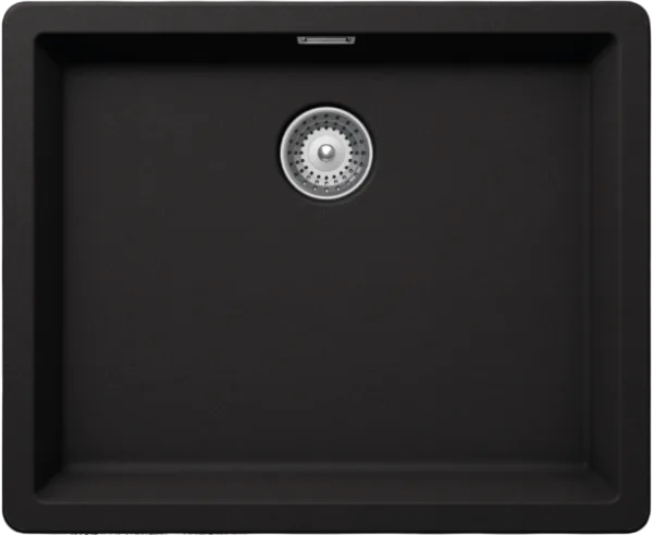 Мойка кухонная Schock Brooklyn 701062U 60 Cristalite неро Sancos — Оригинал