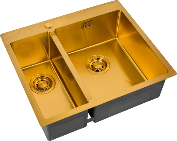 Мойка кухонная Zorg Light ZL R 590-2-510-R BRONZE R, бронза Sancos — Оригинал