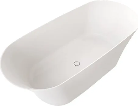 Ванна из искусственного камня Riho Barca BS6000500000000 170x80 см, отдельностоящая, матовая белая,  Sancos — Оригинал