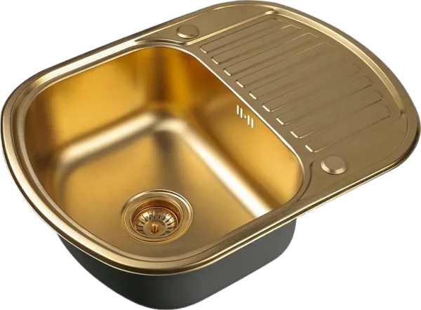 Мойка кухонная Zorg Inox PVD SZR-6249 bronze Sancos — Оригинал