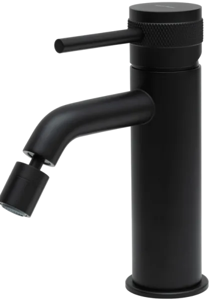 Смеситель для биде Allen Brau Priority 5.31A04-31 матовый черный Sancos — Оригинал