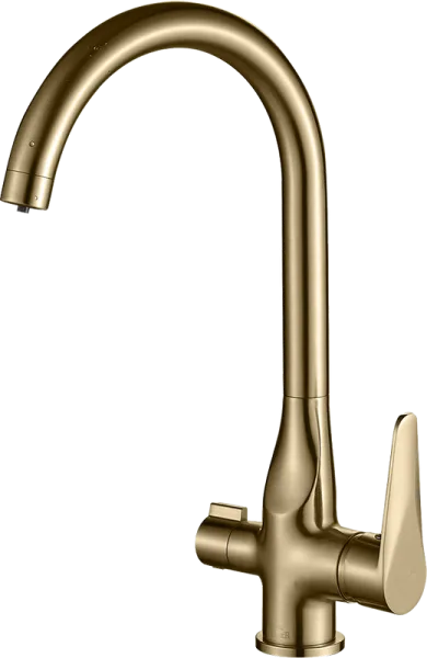 Смеситель для кухни Steel Hammer SH 910 Bronze Sancos — Оригинал