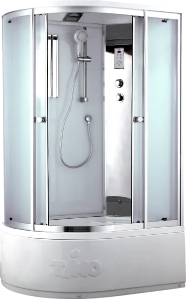 Душевая кабина Timo Comfort T-8820RC Clean Glass с высоким поддоном, с сиденьем Sancos — Оригинал