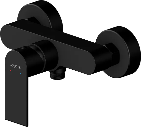Смеситель для душа AQUATEK Лира AQ1460MB матовый черный Sancos — Оригинал