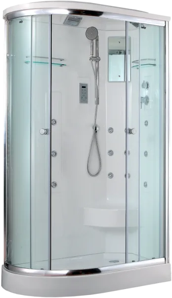 Душевая кабина Timo Lux T-7702 R, с сиденьем Sancos — Оригинал