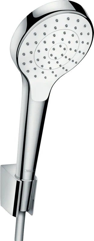 Душевой гарнитур Hansgrohe Croma Select S 26420400, белый, хром Sancos — официальный сайт