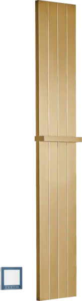 Полотенцесушитель электрический Boheme Flat 725-MG 150х25, золото матовый Sancos — Оригинал