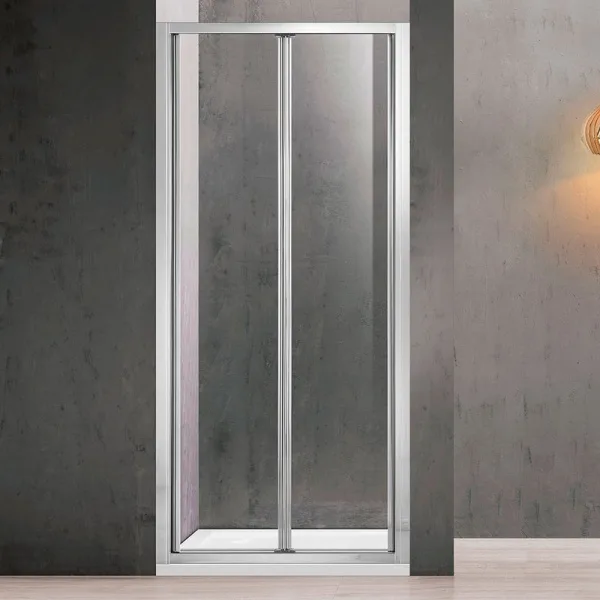Душевая дверь в нишу Vincea Garda VDB-1G900CL 90 см, профиль хром, стекло прозрачное Sancos — Оригинал