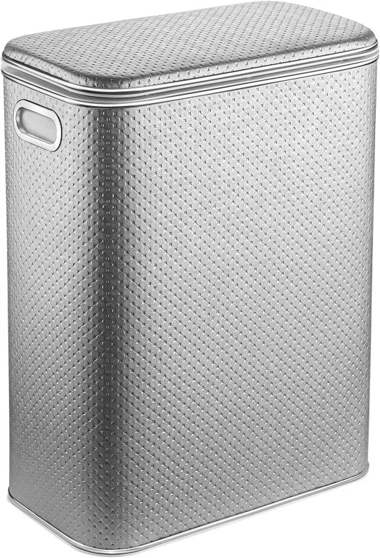 Корзина для белья Geralis PHH-B серебро, хром, стандартная Sancos — официальный сайт
