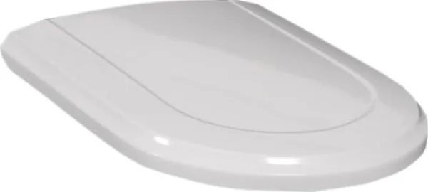 Крышка-сиденье Villeroy & Boch Hommage 8809S1R1 альпийский белый, с микролифтом, петли хром Sancos — Оригинал
