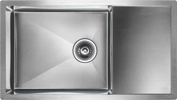 Мойка кухонная Paulmark Gerberg PM217844-BS брашированная нержавеющая сталь Sancos — Оригинал