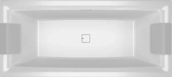 Акриловая ванна Riho Still Square B099005005 без опоры 180x80 см, встраиваемая, белая Sancos — Оригинал