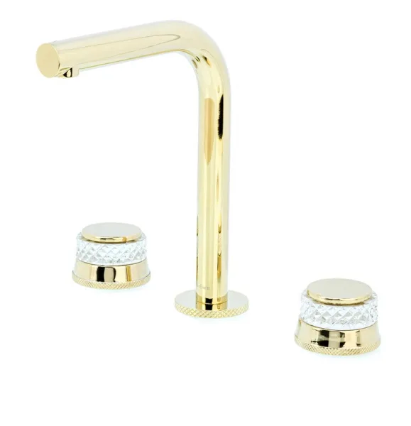 Смеситель для раковины Boheme Aura 152-G-A золото Sancos — Оригинал