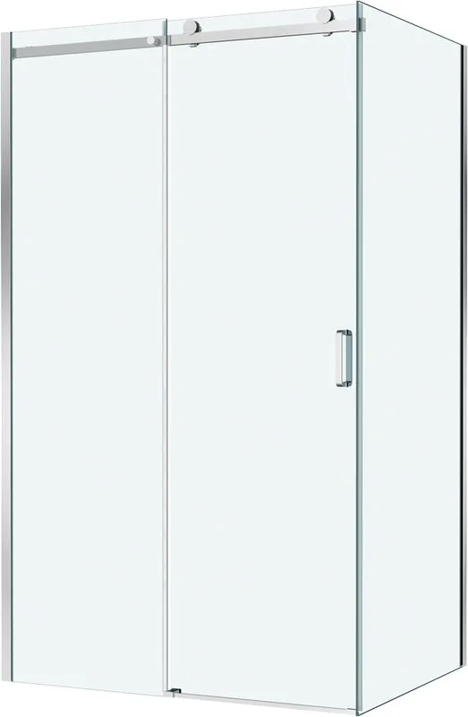 Душевой уголок BelBagno Soft Close-2 AH-1-120/100-C-Cr профиль хром Sancos — официальный сайт