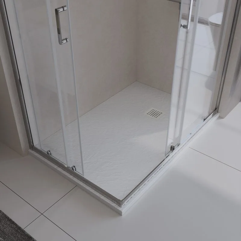 Поддон для душа BelBagno Uno TRAY-MR-UNO-AH-100/80-35-W-BO 100х80, белый, с сифоном Sancos — официальный сайт