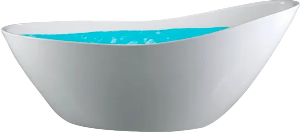 Акриловая ванна Esbano London 180x80 см, отдельностоящая, white, овальная Sancos — Оригинал