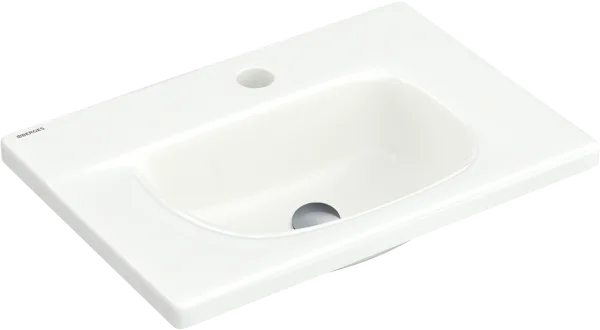 Раковина маленькая в туалет Berges Small 45x31 глянцевый белый Sancos — Оригинал