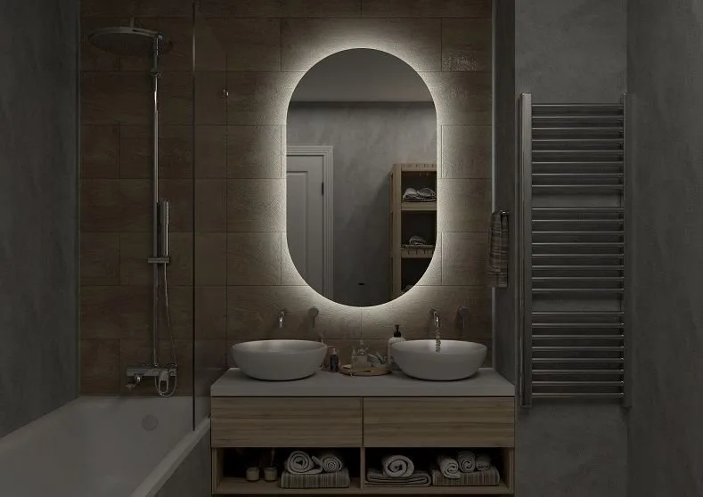 Зеркало Art&Max Torino 70x120 с подсветкой Sancos — официальный сайт