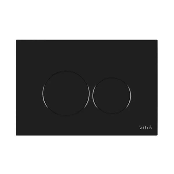 Кнопка смыва VitrA Origin 740-2450, глянцевая черная Sancos — Оригинал