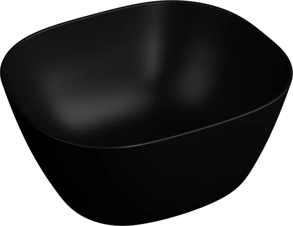 Накладная раковина VitrA Plural 7811B483-0016 высокая, матовая чёрная Sancos — Оригинал