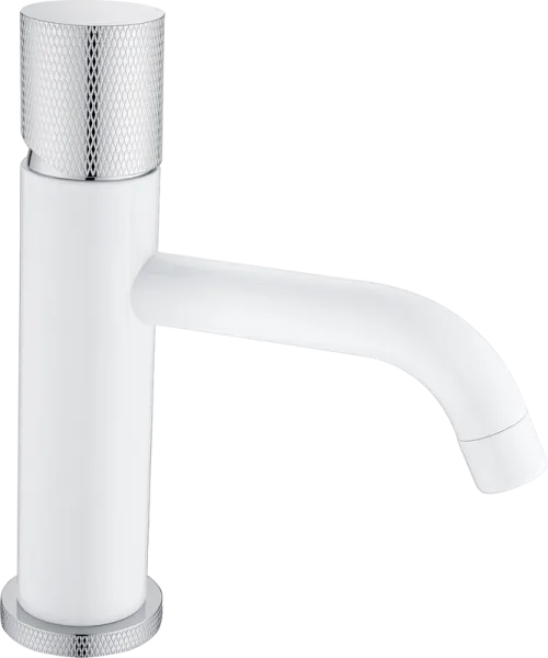 Смеситель для раковины Boheme Stick 121-WCR.2 white touch chrome Sancos — Оригинал