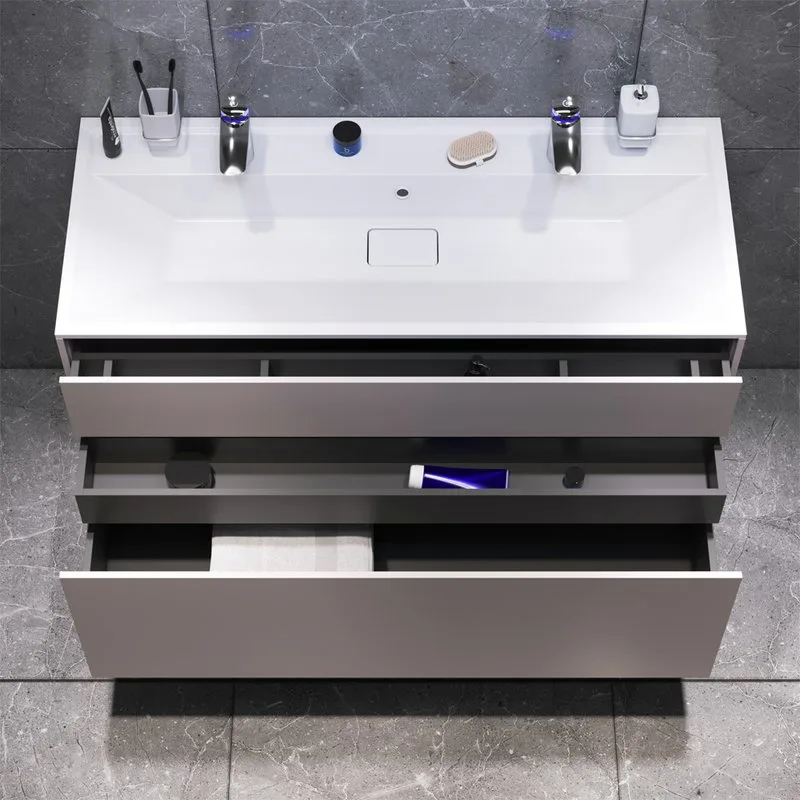 Тумба под раковину без столешницы AM.PM Inspire V2.0 120 элегантный серый Sancos — официальный сайт