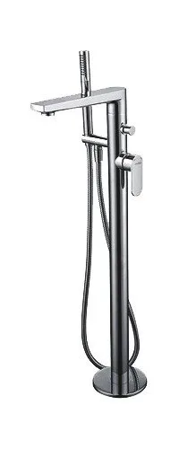 Напольный смеситель для ванны с душем Wasserkraft Dinkel 5821 Sancos — Оригинал
