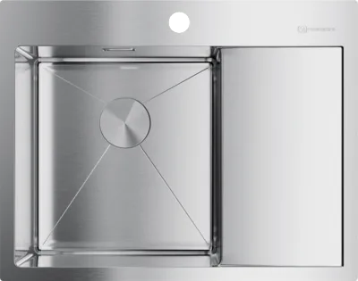 Мойка кухонная Omoikiri Akisame 65-IN-L нержавеющая сталь Sancos — Оригинал