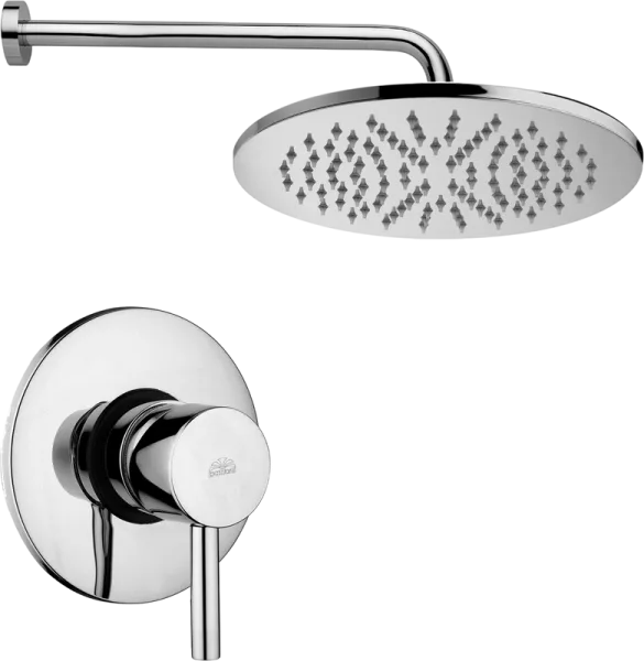 Душевой комплект Paffoni Light KITLIG011CR С ВНУТРЕННЕЙ ЧАСТЬЮ, хром Sancos — Оригинал