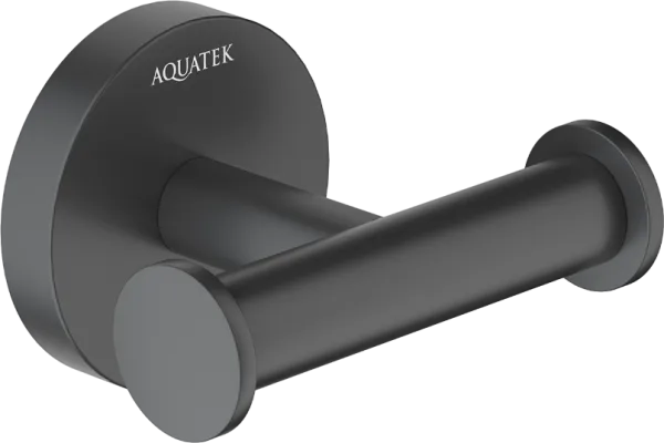 Крючок AQUATEK Оберон AQ4202MB матовый черный Sancos — Оригинал