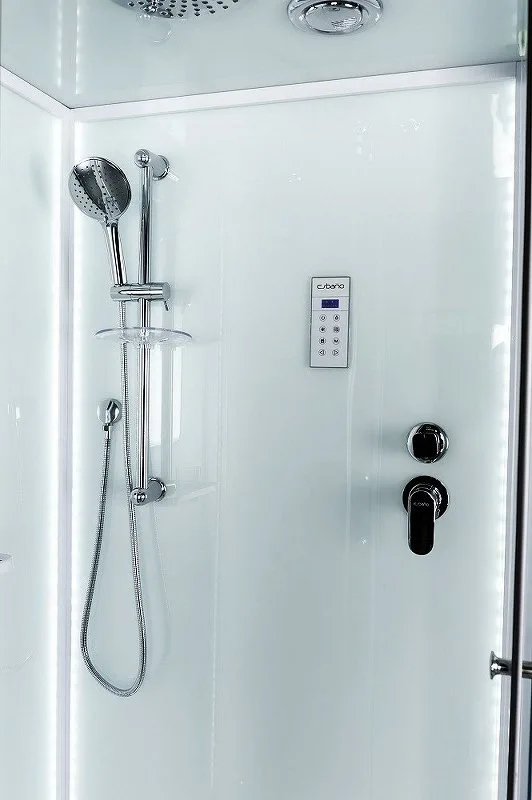 Душевая кабина Esbano Led ESKL90CR Sancos — официальный сайт