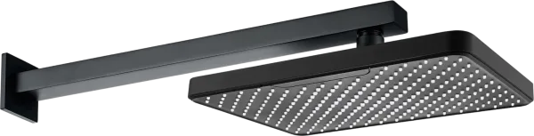 Верхний душ AQUATEK AQ2081MB 305х205 мм, черный Sancos — Оригинал