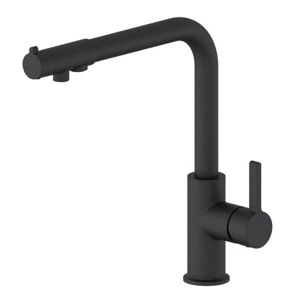 Смеситель для кухни Wonzon & Woghand WW-88458008-MB матовый черный Sancos — Оригинал