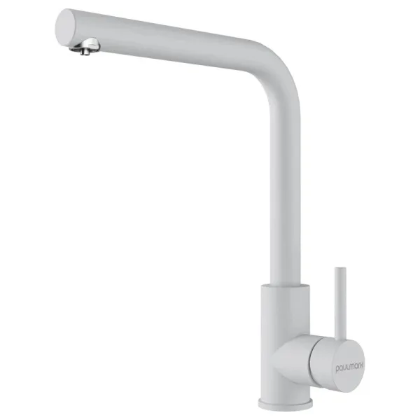Смеситель для кухни Paulmark Twin Tw213622-WH матовый белый Sancos — Оригинал