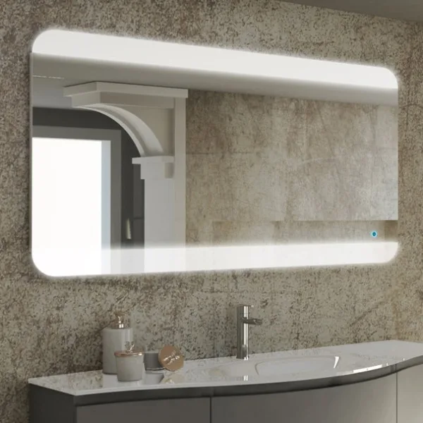 Зеркало Cezares 136х70 c LED-подсветкой touch system Sancos — Оригинал