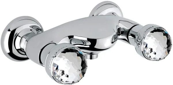 Смеситель для душа Migliore Axo Swarovski 18488 хром Sancos — Оригинал