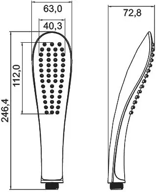 Душевая лейка IDDIS 0201F00I18 Sancos — официальный сайт