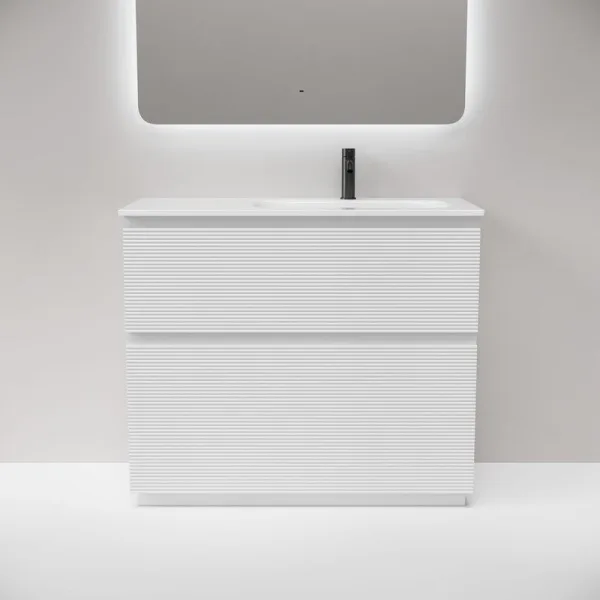 Тумба под раковину Sancos Folk Floor 100 напольная правая Bianco (белый), FL100FRW Sancos — Оригинал