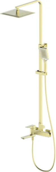 Душевая стойка Wonzon & Woghand EDGE WW-88739003-BG, брашированное золото Sancos — Оригинал