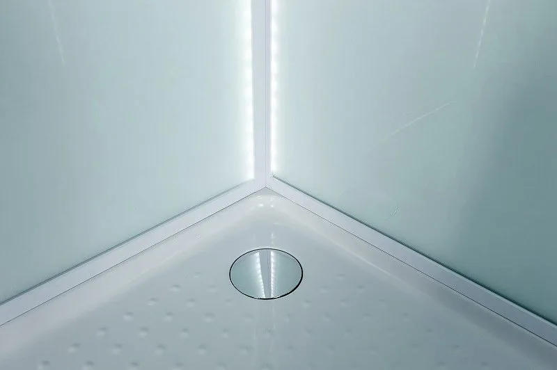 Душевая кабина Esbano Led ESKL90CR Sancos — официальный сайт