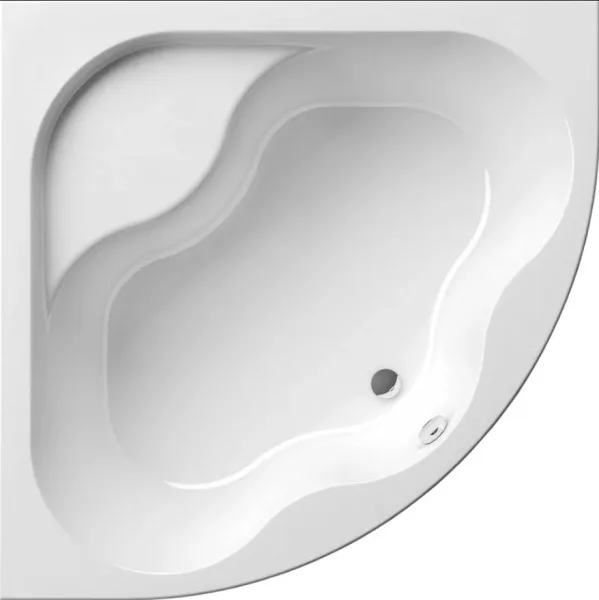 Акриловая ванна Ravak Gentiana CF01000000 без опоры 140x140 см, угловая, встраиваемая, белая Sancos — Оригинал