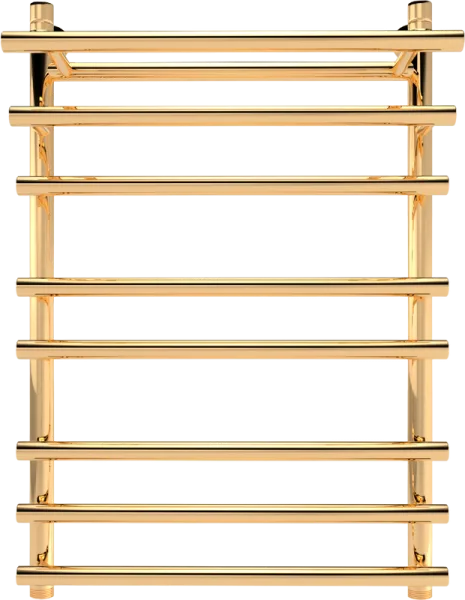 Полотенцесушитель водяной Indigo Just Shelf LJSHW80-50GDK3, золотой Sancos — Оригинал