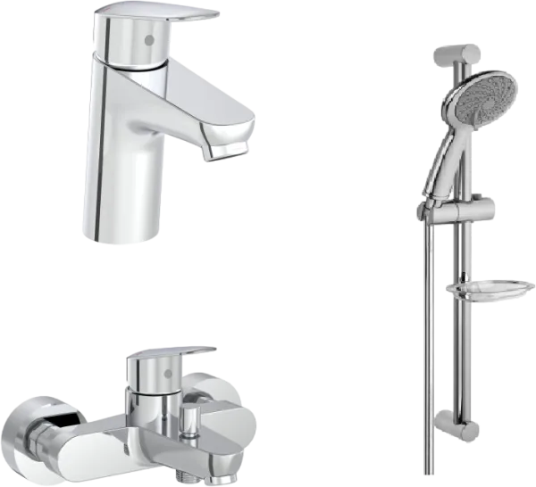 Комплект для ванной VitrA A42302EXP, хром Sancos — Оригинал